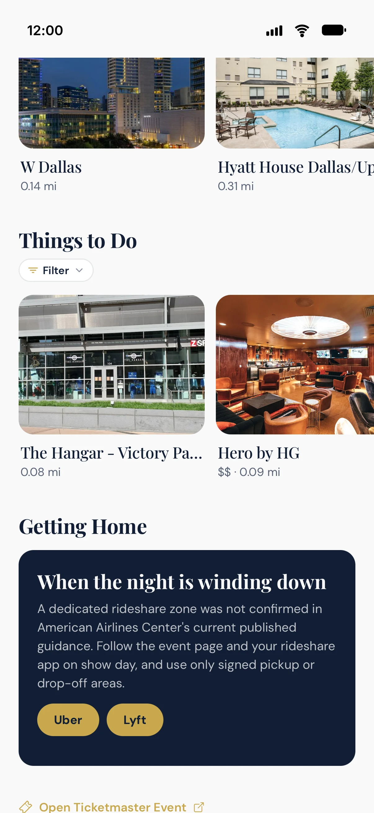 Getting Home in Your Night